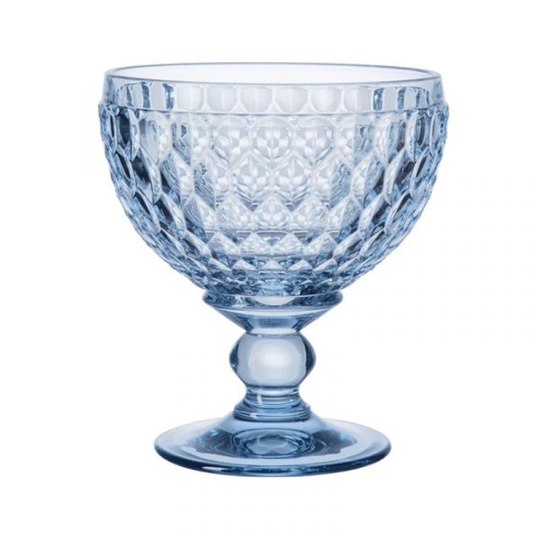 Boston coloured - чаша за шампањ, сина боја