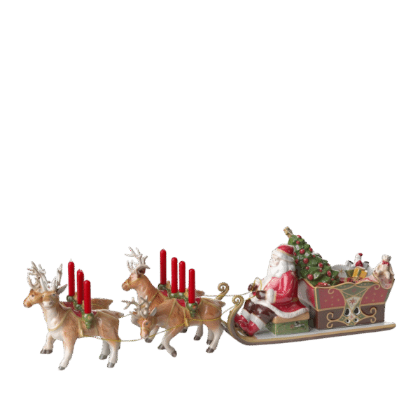 Christmas Toy's - украс/музичка кутија, Santa's Sleigh-ride